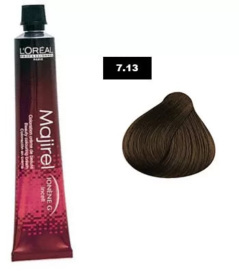 Coloration Majirel 7.13 - L'Oréal Pro (50ml)