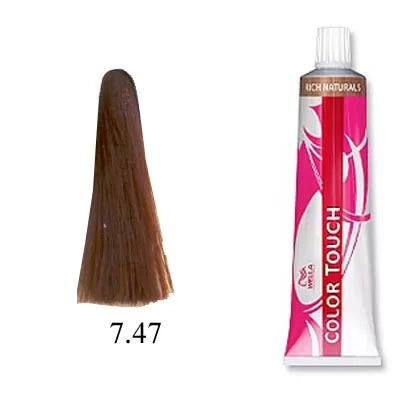 Color Touch 7.47 hair color - Wella (60ml)