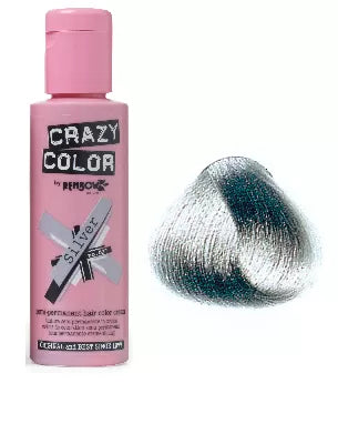 Crazy Color Silver Hair Color Silver (100ml)