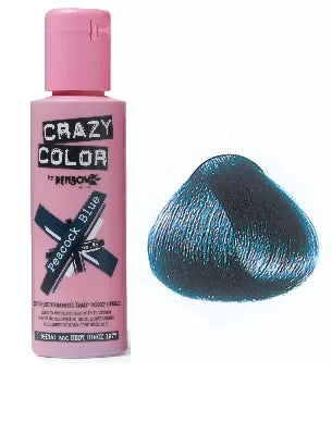 Hair color Crazy Color Peacock Blue (100ml)