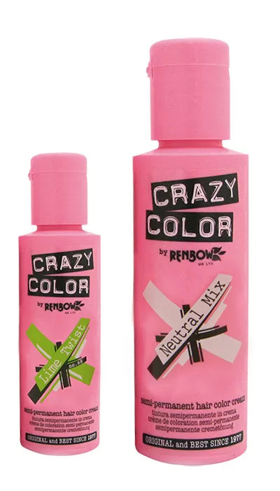 Hair color Crazy Color green LimeTwist 68 (100ml)