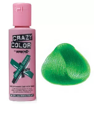 Hair color Crazy Color Emerald Green 53 (100ml)