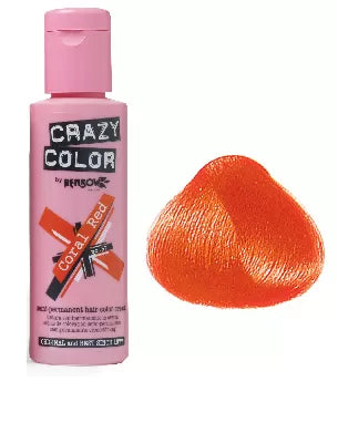 Hair color Crazy Color Coral Red 57 (100ml)