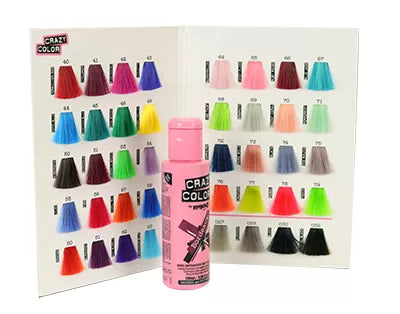 CrazyColor color chart booklet 15 x 21cm with 40 swatches