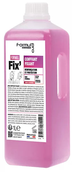 Formul Fix Set and Brush. Pink formula bed