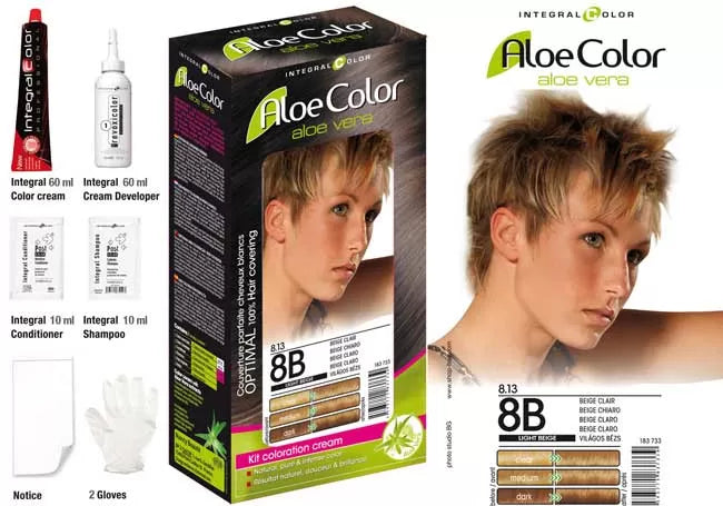 Inte Color SUPREMA Kit60+60Ml++ 8.13 8B Beig Clair
