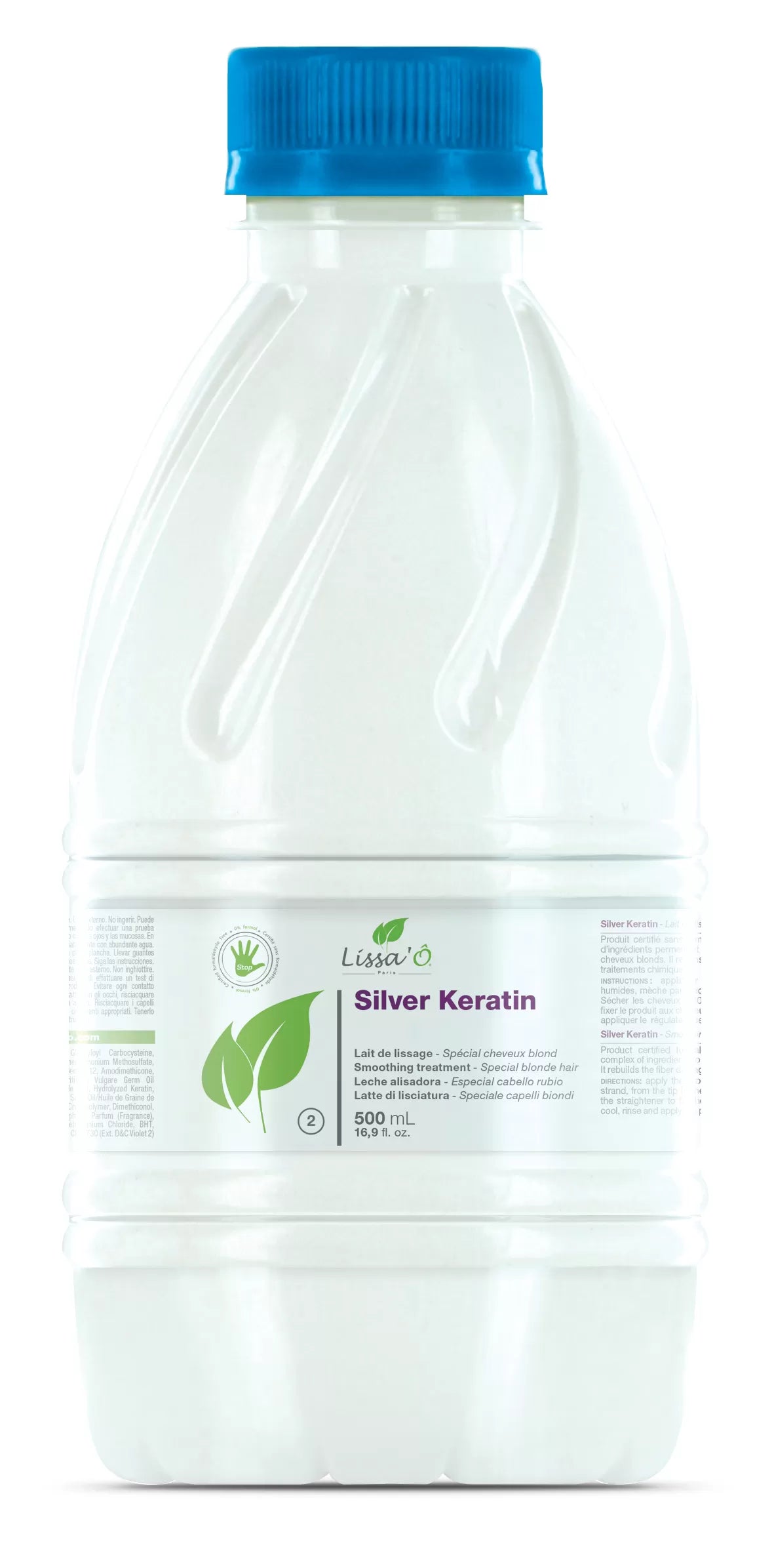SilverKeratin Smoothing Milk 500ml LISSA'O