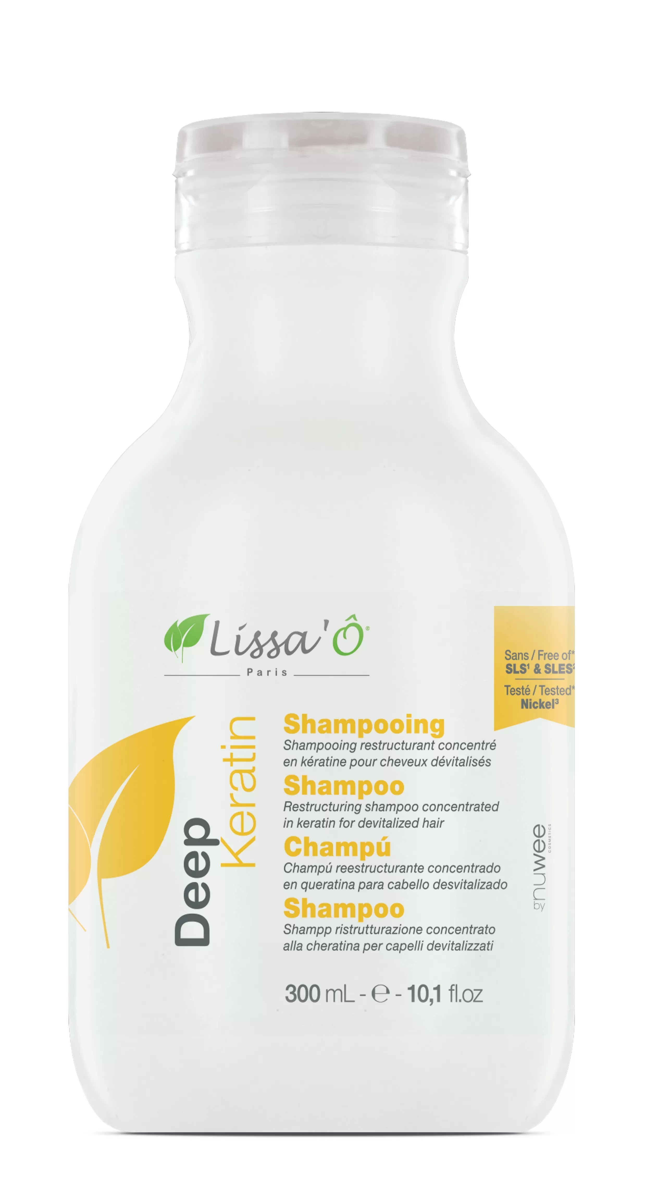LISSA'O Deep Keratin Repair Shampoo (300ml)