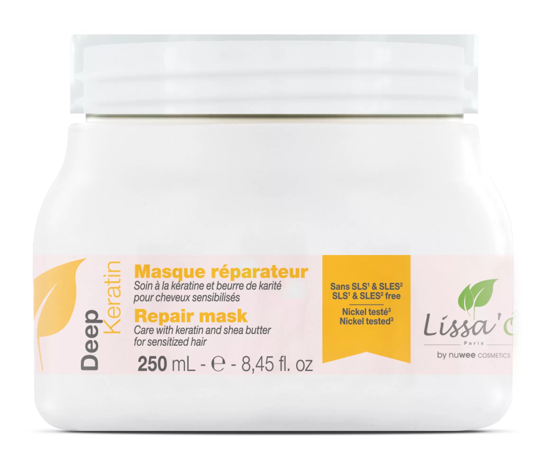 Deep Keratin Repair Mask (250ml) - LISSA'O
