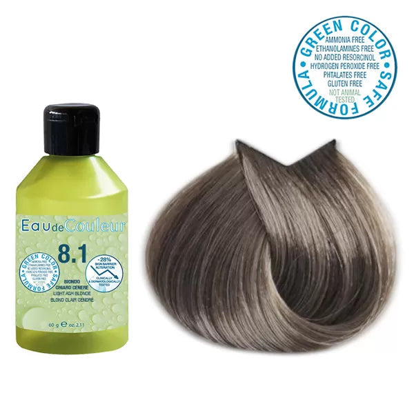 Color Water Bottle 60g Hair Color 8.1