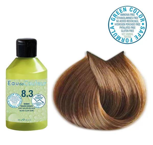 Color Water Bottle 60g Hair Color 8.3