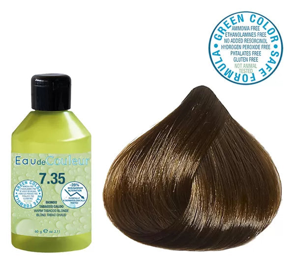 Color Water, 60g Bottle, Hair Color 7.35