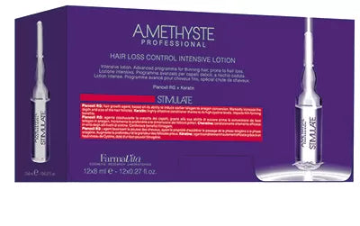 Amethyst Anti-Hair Loss Ampoule 12X8Ml - Farmavita