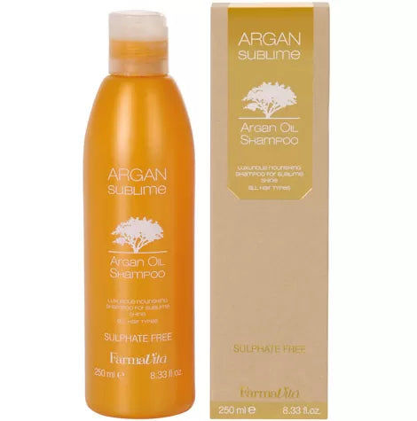 Argan Oil Shine Shampoo (250ml) - Farmavita