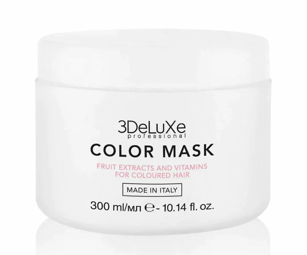 3DeLuxe Masque cheveux colorés - (300ml)