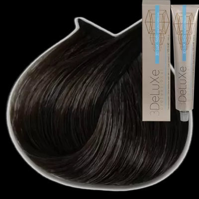 Professional hair color 3DELUXE 4.00 - (100ml)
