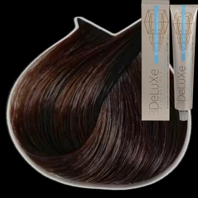 Professional hair color 3DELUXE 4.3 - (100ml)