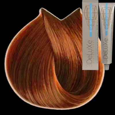 Professional hair color 3DELUXE 7.43 - (100ml)