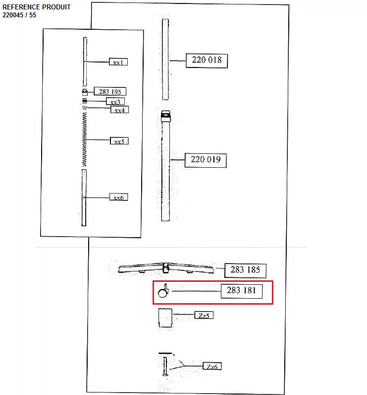 Casq Magist Axis 8 Pivot Wheel Foot
