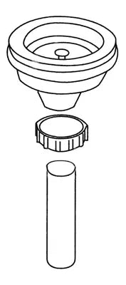 PDBAC DRAIN 110MM HOLE 85 CERAM BOWL