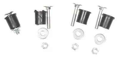 PDBAC KIT 4 SCREWS + CAUOUT FIX CERAMIC BOWL