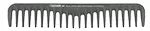 CENTAURE Carbon Fiber Hair Comb - 19cm + 2 Clips