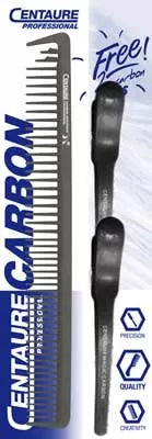 Cent Carbon Extra Cutting Comb DL 22.5cm with 2 Pliers