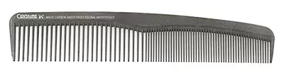 CENTAURE Carbon Detangling Comb 22cm with 2 Clips