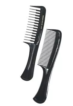 Centaur Comb. Wide-Toothed Black Rake 22cm
