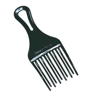 Afro Tunnel Comb Cent. 11 Dt Black