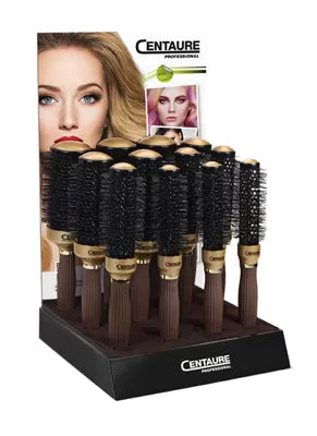 Display stand with 12 METARUBY brushes