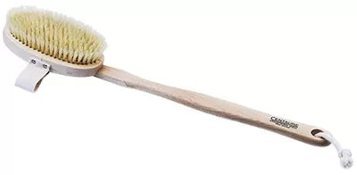 Cent.Bain Brush, Oval Silk Brush with Long Handle