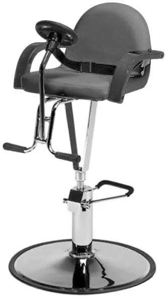 Car-Kid child's wheelchair with steering wheel and seatbelt