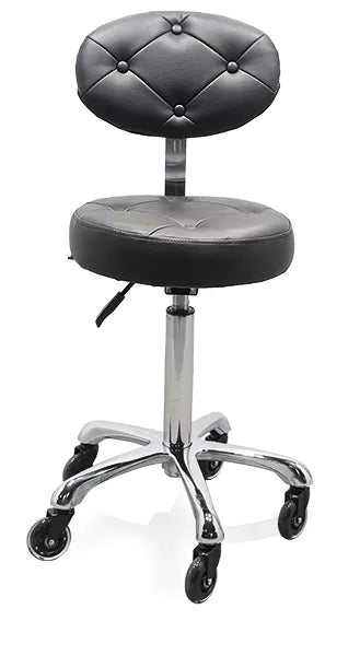 ANTIKA Black Cutting Stool