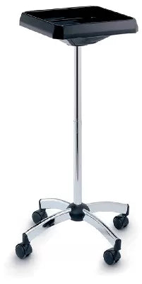 SIMPLEX OPERA TABLE WITH A BLACK TOP 41x41CM