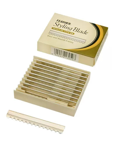Lames Feather Professionnelles - étui de 10 Lames