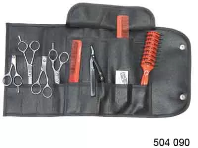 3-Fold Black Pencil Case PM City