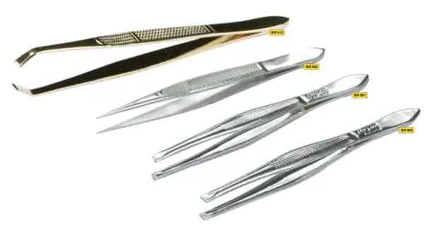 Pince Epiler 8 Cms Chromee Mord Biais