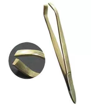 Pince Epiler Tiger Pro Crabe Gold