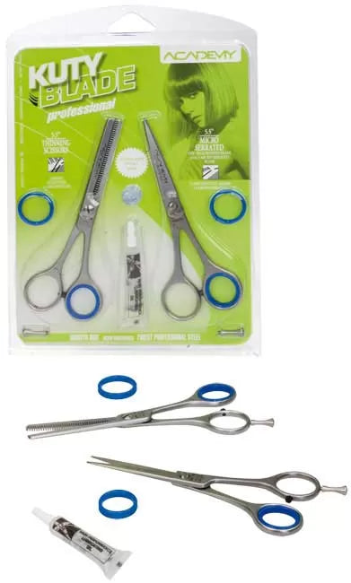 Kuty Academy Blade Kit Duo 55 Cutting+Sculpting Scissors