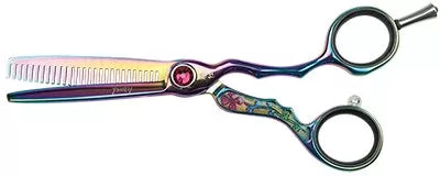 5.5mm ERGO3 GOLD TITAN Sculpting Scissors - YSAKY