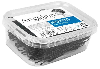 Kifix wavy/beaded pins, black (7cm) 250g