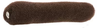 Crepe hair bun for long hair - Chestnut brown - 4x23cm