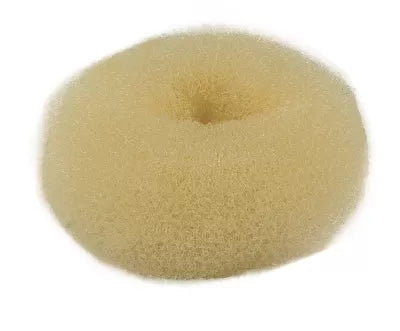 Hair bun pouf crepe - Blonde - 9x3.5cm