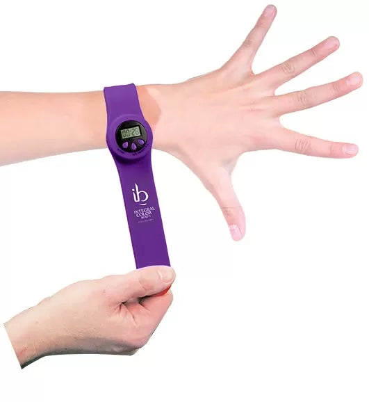 Purple timer bracelet - Integral Beauty