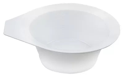 Bowl Dye White Simple Rim