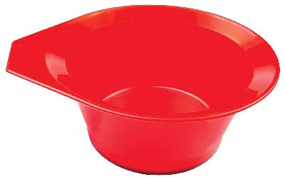 Bowl Red Dye Simple Rim