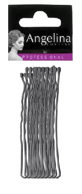 Kifix black wavy clips (50mm) x9