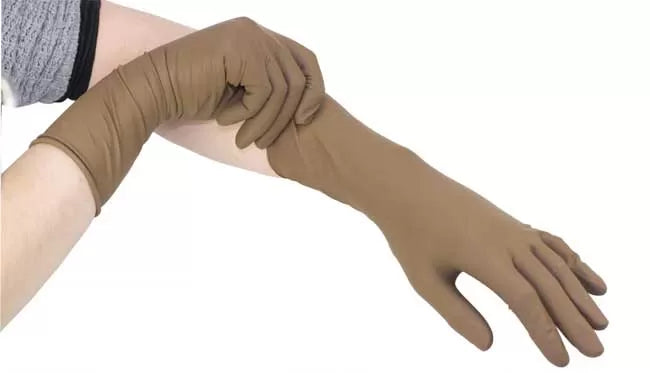 Brown Glove Manutex X2 Large 8.0/8.5 Rubber.
