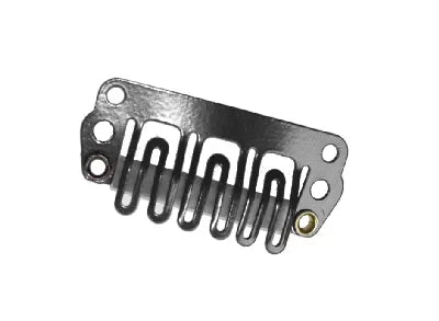 Postich Miniclip Comb 6 teeth X12 Black 32Mm